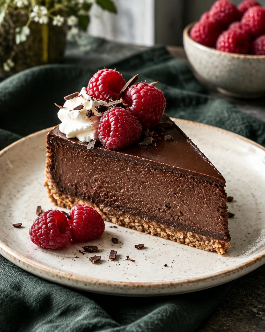 Cheesecake Keto de Chocolate