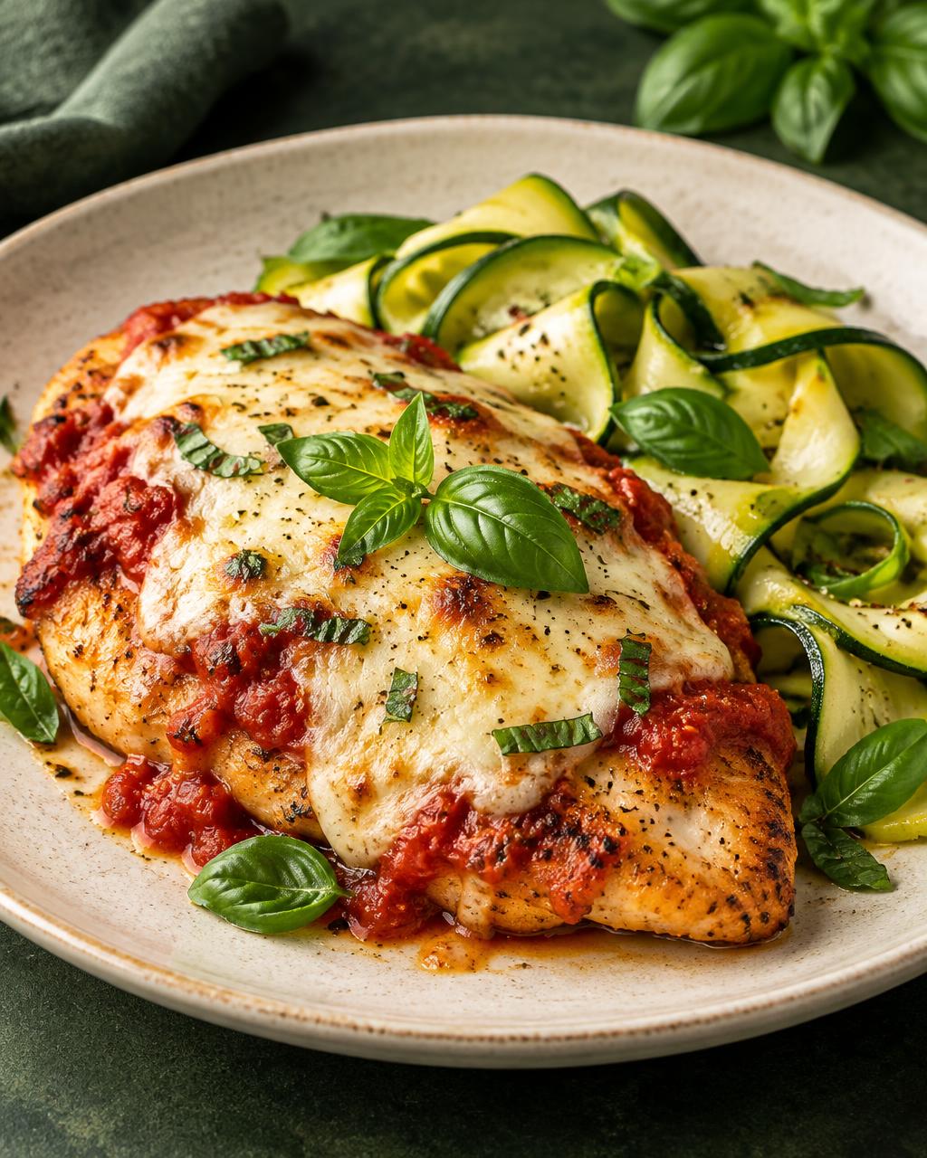 Frango à Parmegiana Keto